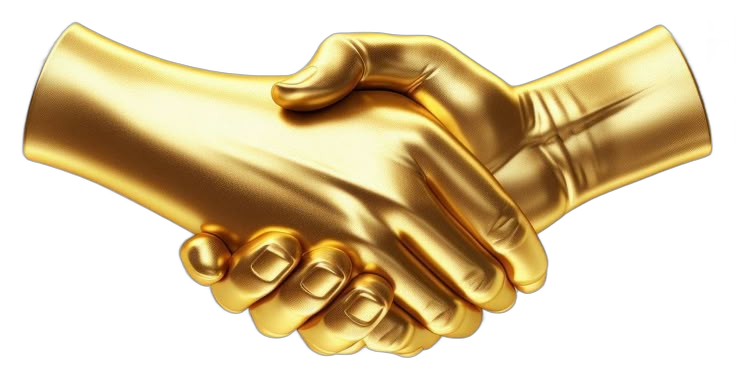 Download premium png of PNG Business hand shake gold white background togetherness about gold handshake, handshake png, 3d handshake, 3d person shaking hand, and 3d wealth 13817144_isnet-anime